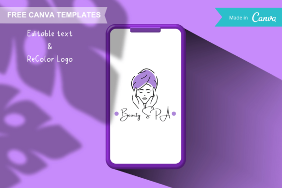 Download Canva Logo Templates - Face Relaxing - Face Collection